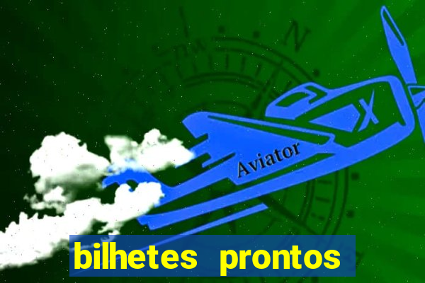 bilhetes prontos apostas esportivas